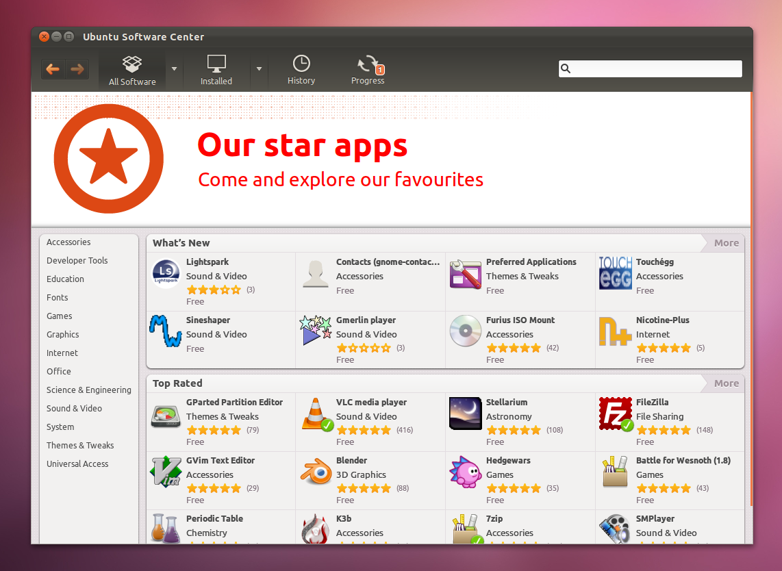 Ubuntu Software Center